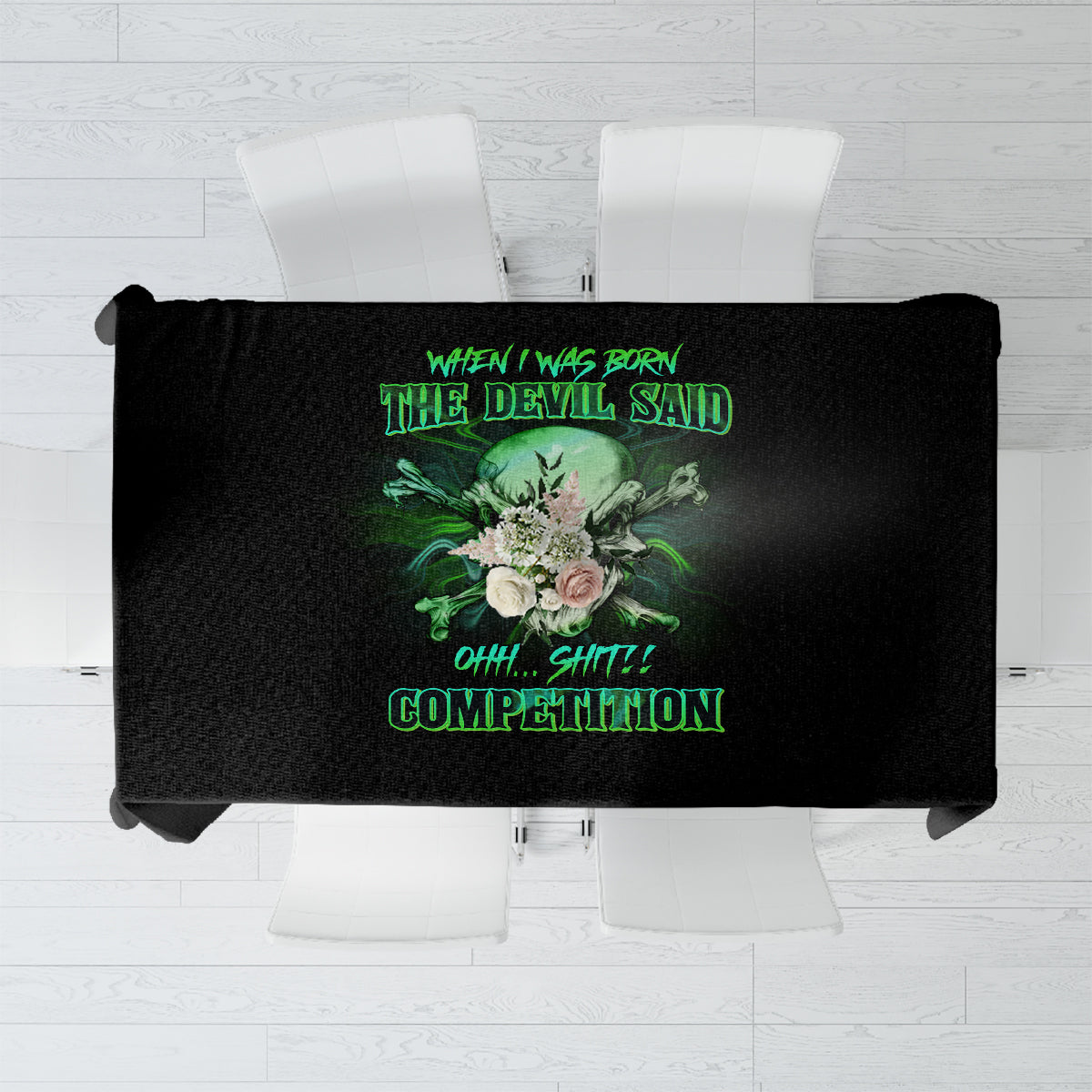 when-i-was-born-mad-skull-tablecloth