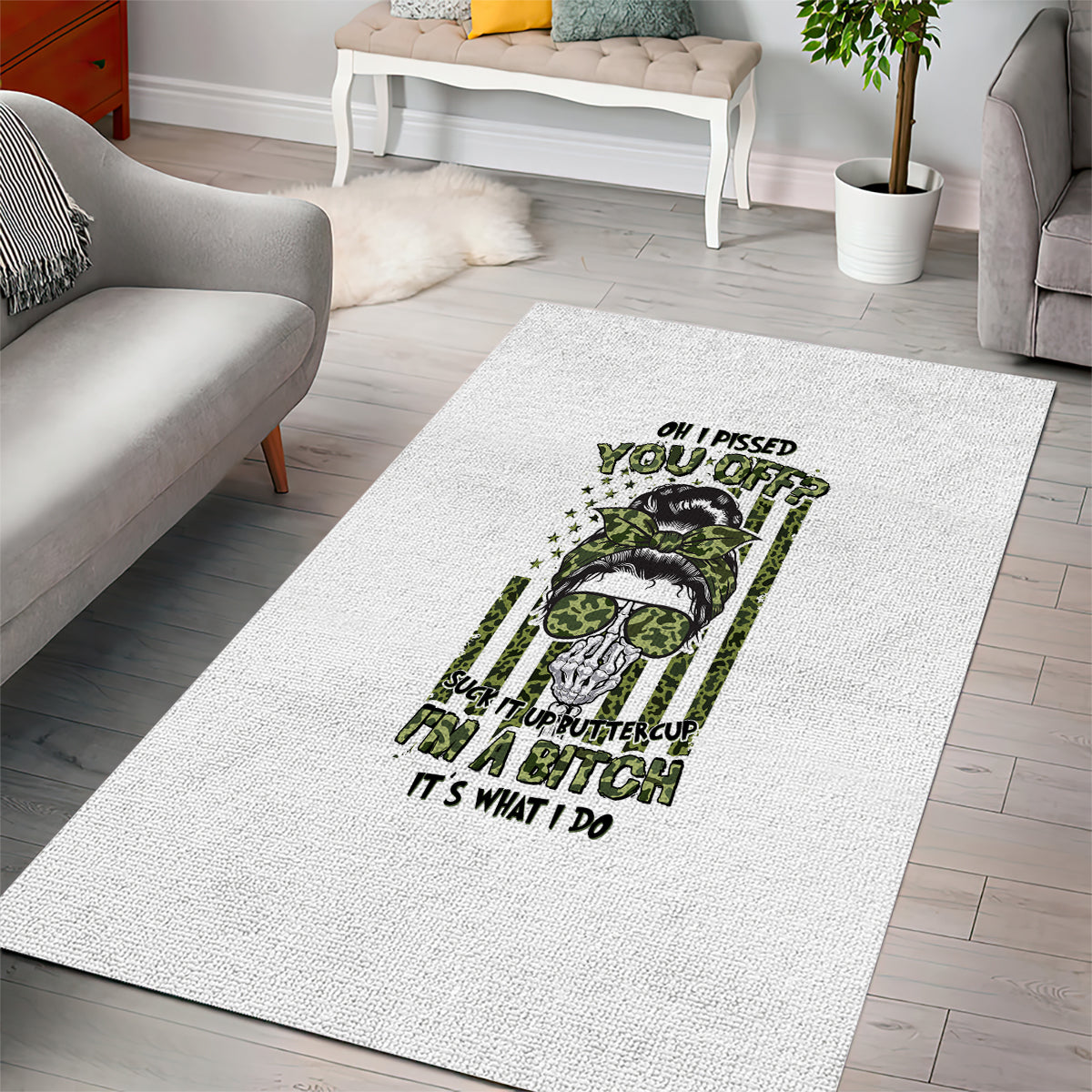 oh-i-pissed-you-off-messy-bun-area-rug
