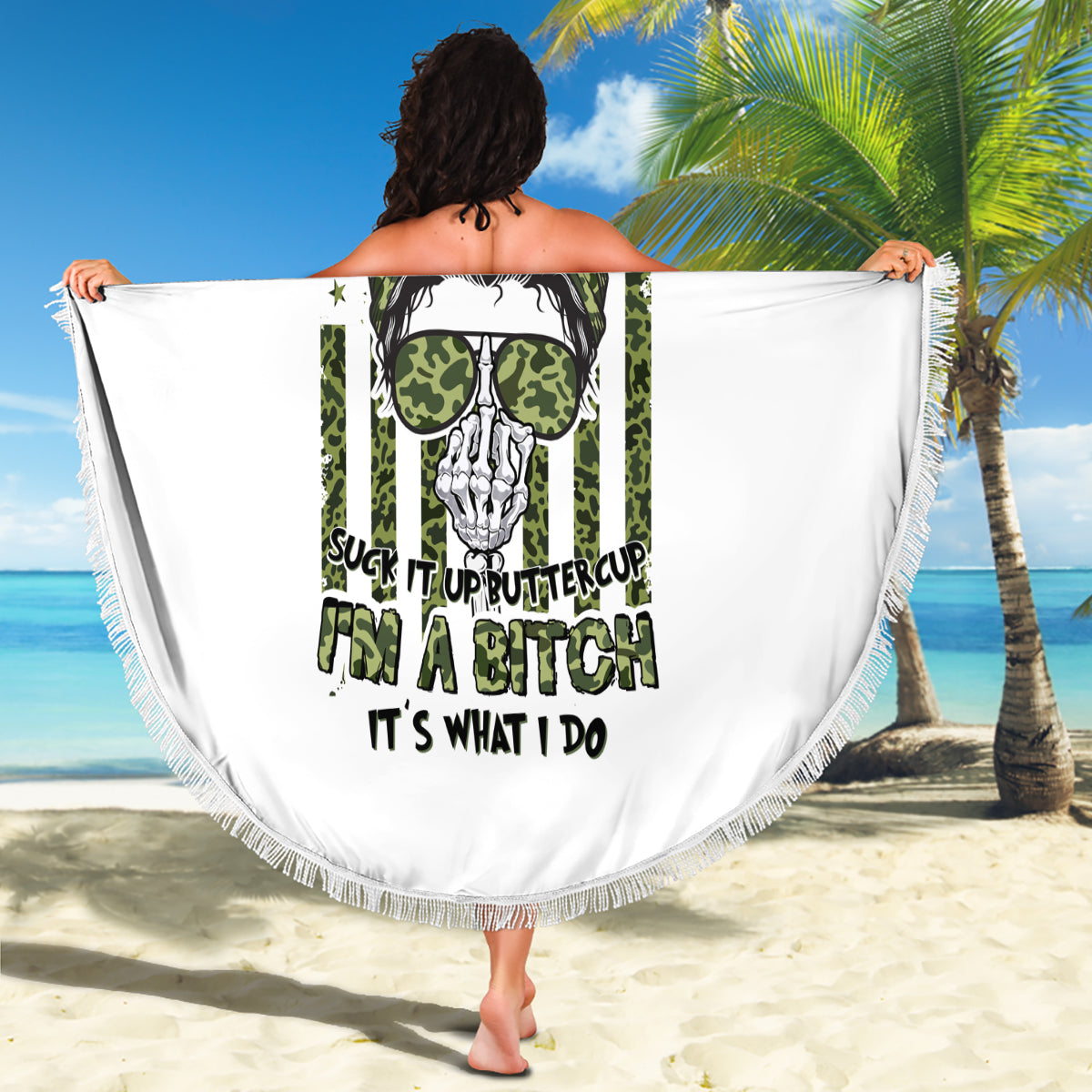 oh-i-pissed-you-off-messy-bun-beach-blanket