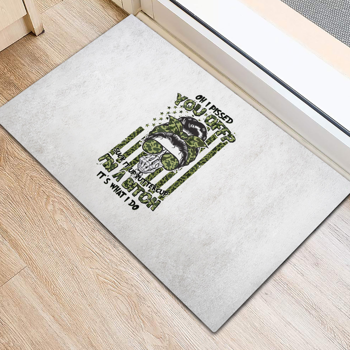 oh-i-pissed-you-off-messy-bun-rubber-doormat