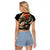 Samurai Yakuza Raglan Cropped T Shirt Japan Art Style