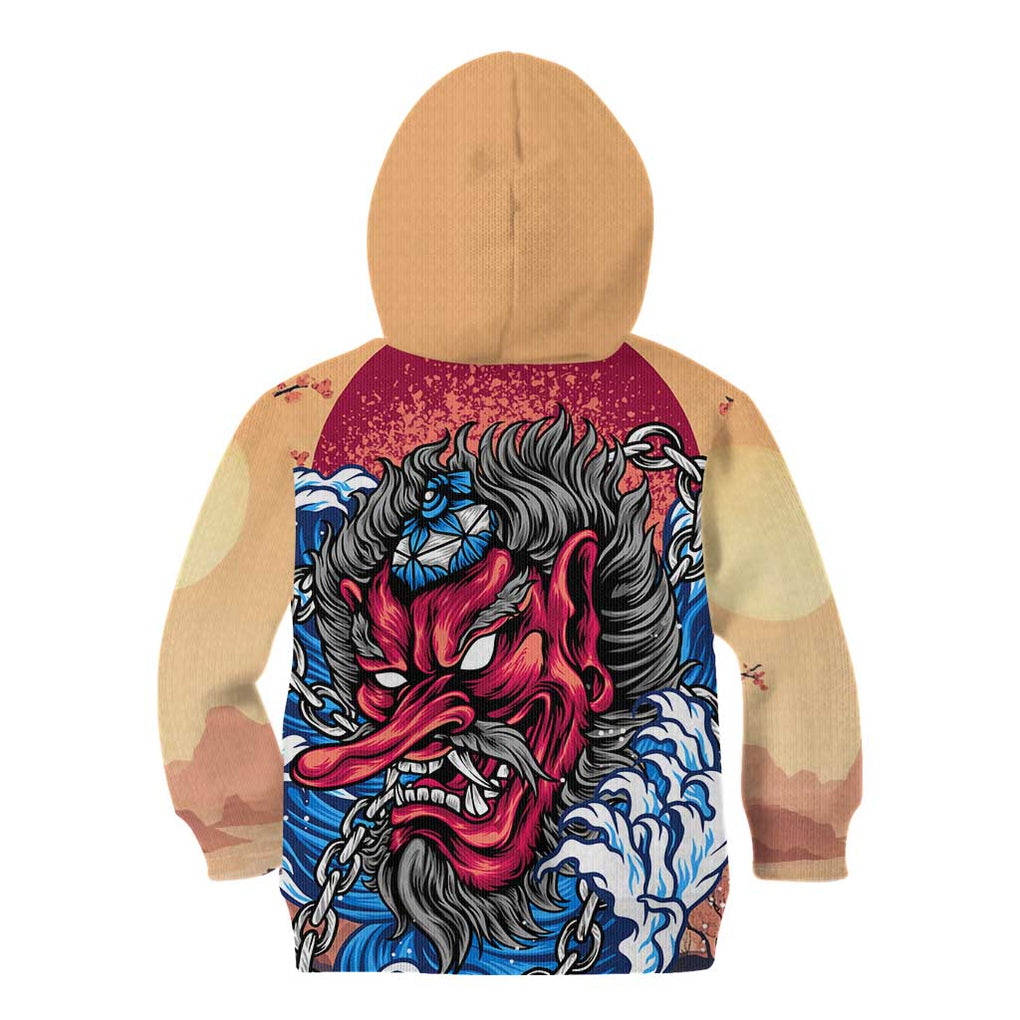 Tengu Kid Hoodie Japan Art Style