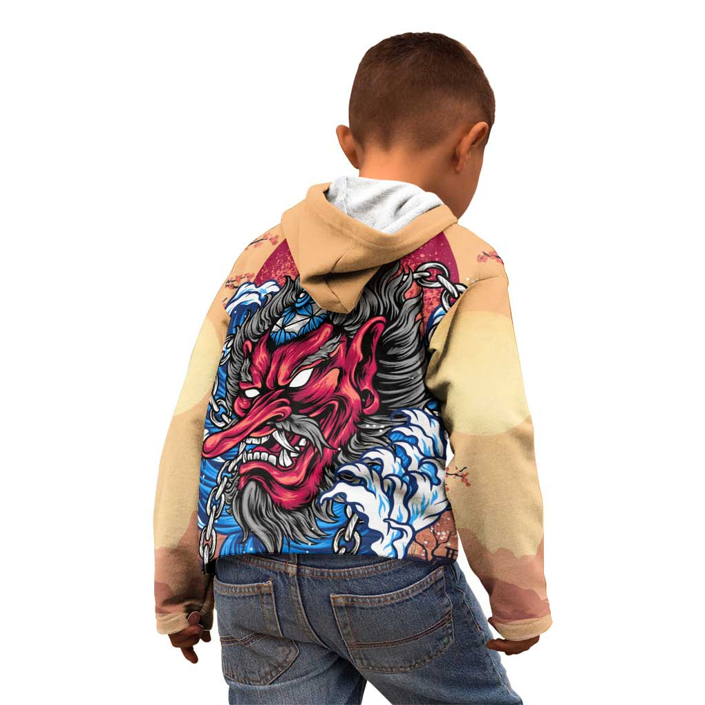 Tengu Kid Hoodie Japan Art Style