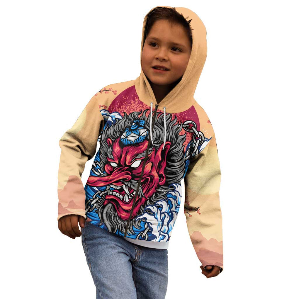 Tengu Kid Hoodie Japan Art Style