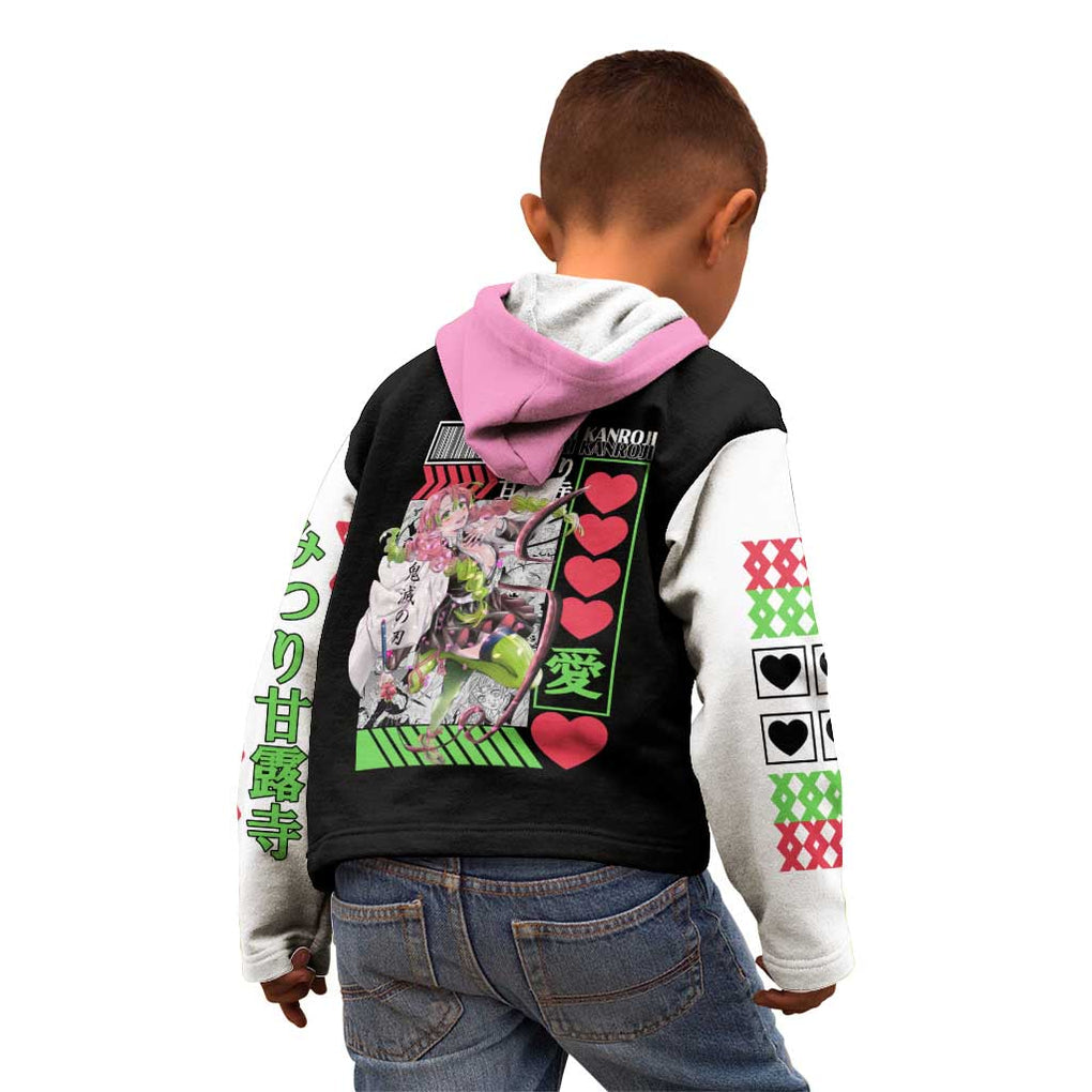 Mitsuri Kanroji - Kimesu No Yaiba Kid Hoodie Anime Style
