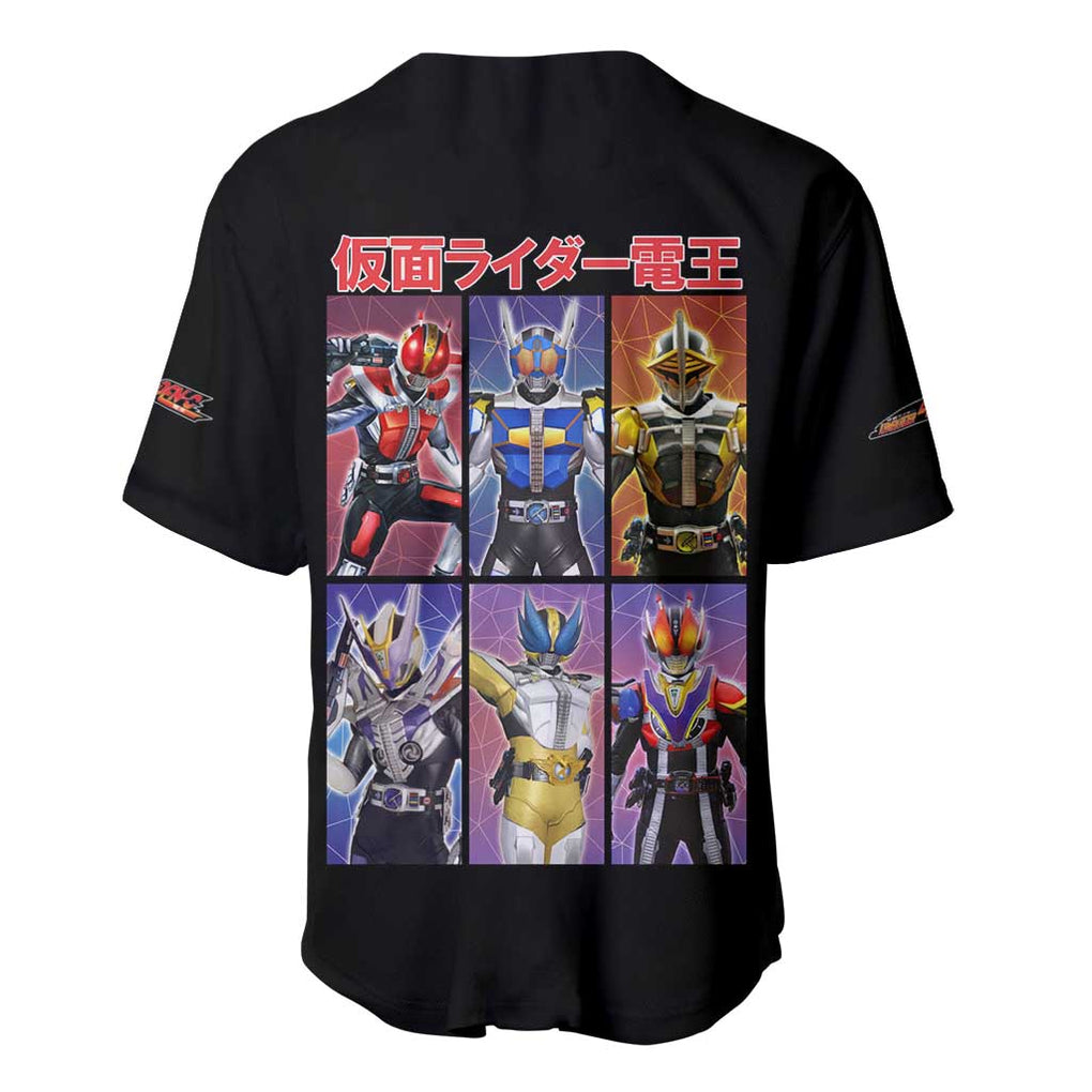 Kamen Rider Den-O Baseball Jersey Anime Style