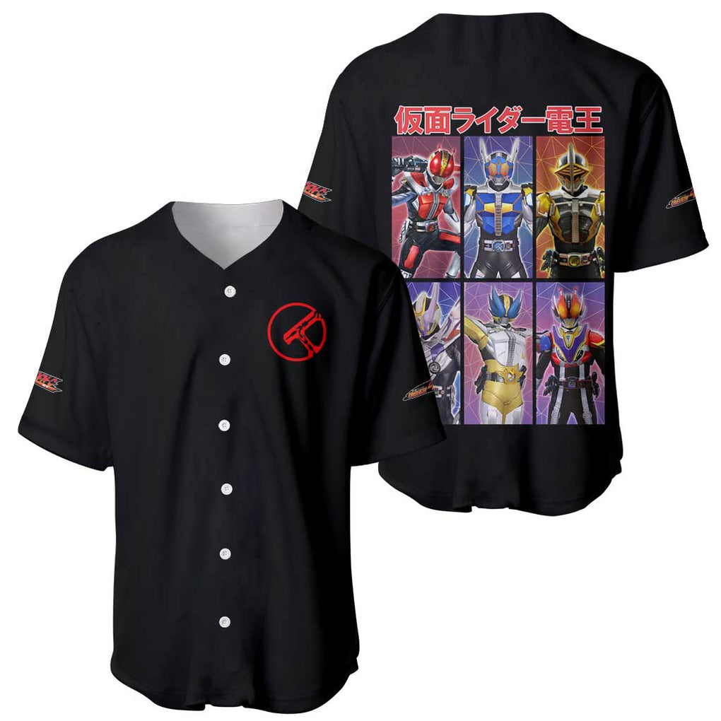 Kamen Rider Den-O Baseball Jersey Anime Style