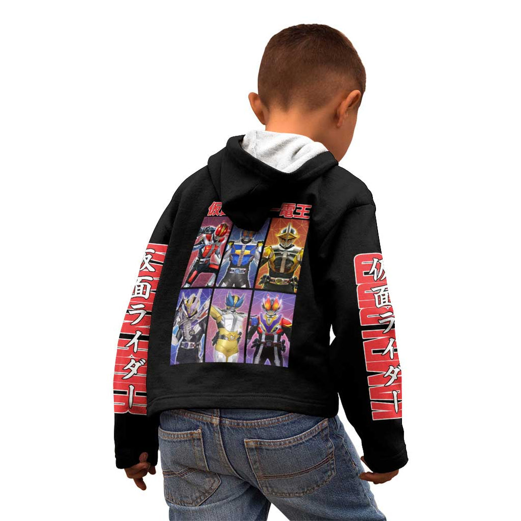 Kamen Rider Den-O Kid Hoodie Anime Style