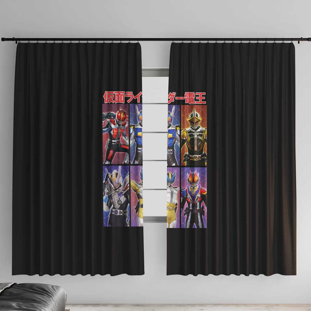 Kamen Rider Den-O Window Curtain Anime Style