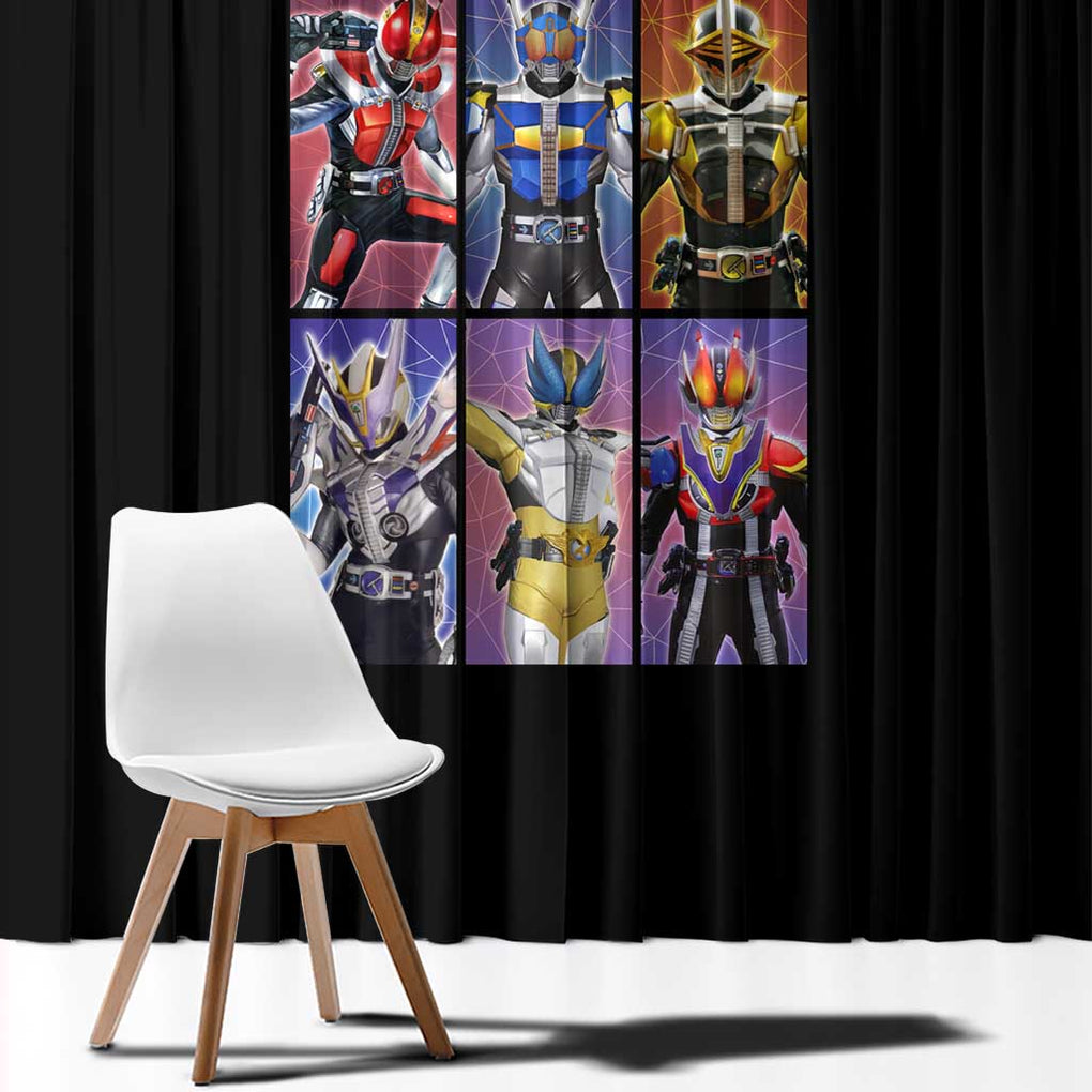 Kamen Rider Den-O Window Curtain Anime Style