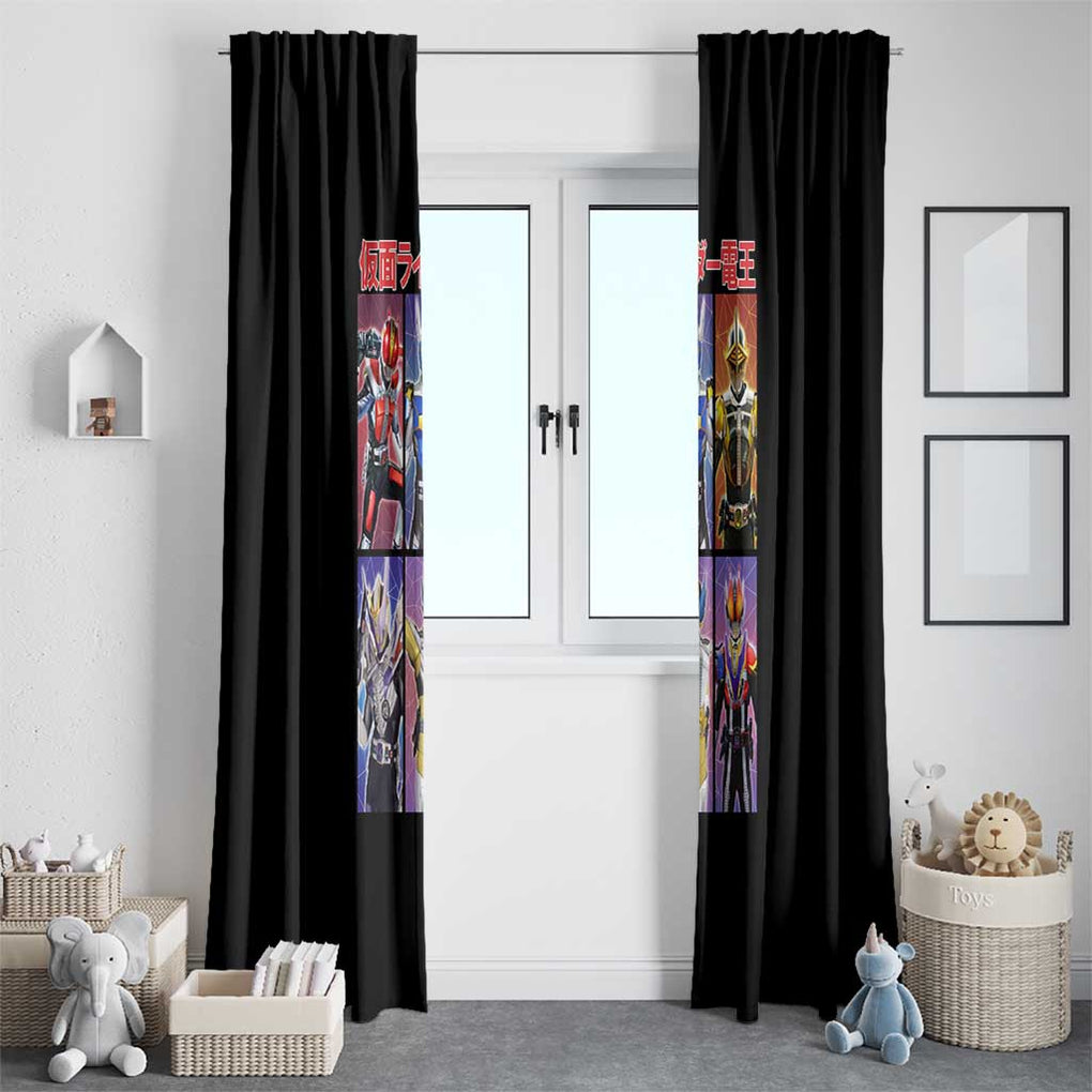 Kamen Rider Den-O Window Curtain Anime Style