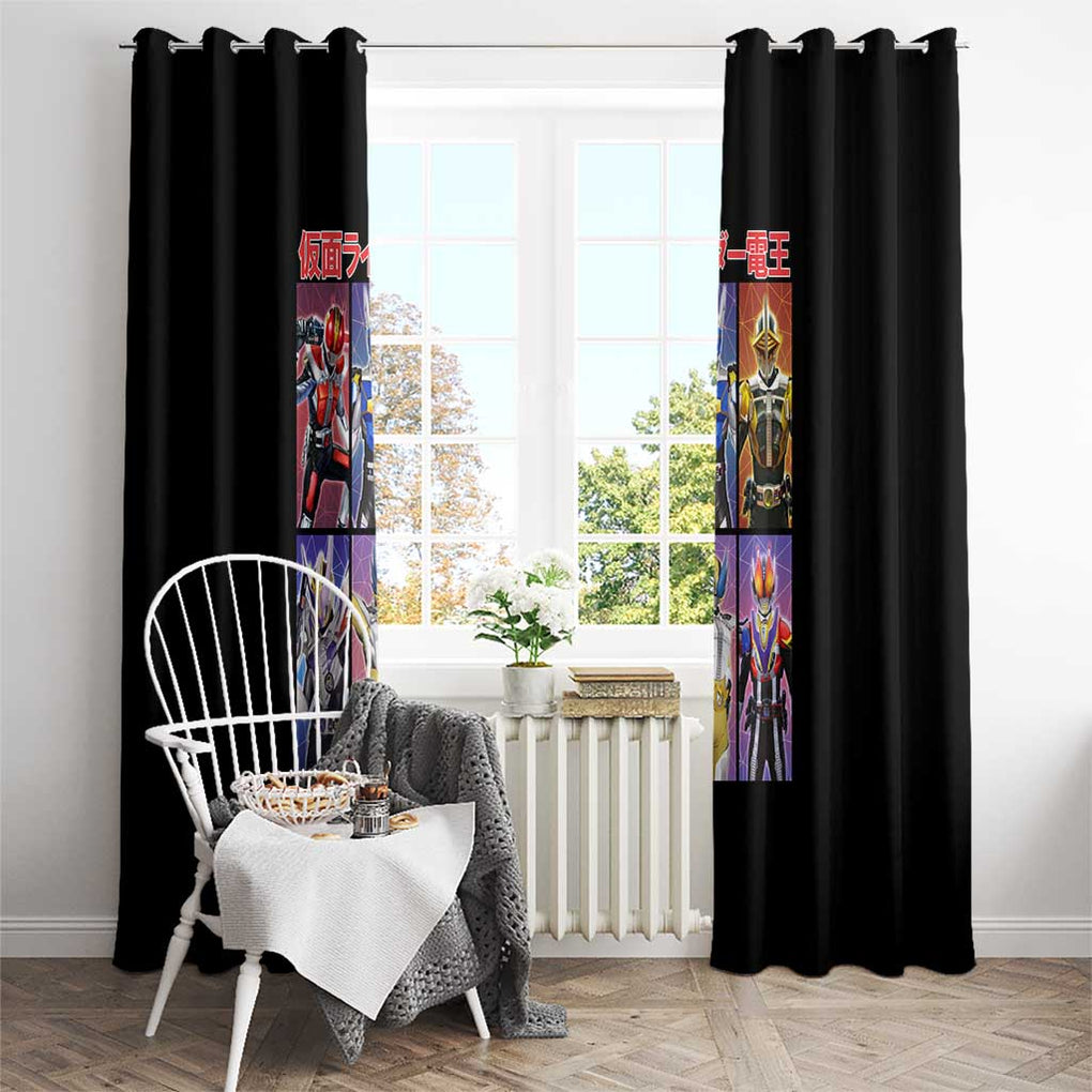 Kamen Rider Den-O Window Curtain Anime Style