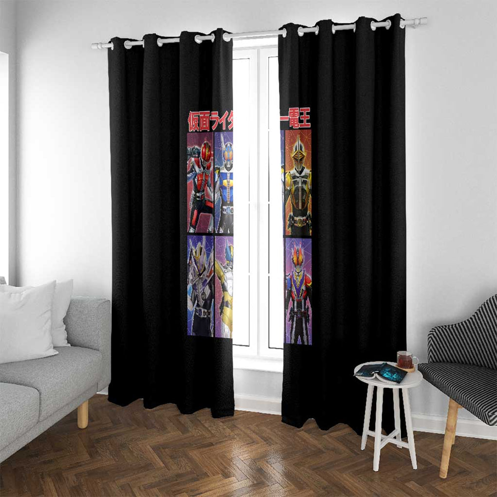 Kamen Rider Den-O Window Curtain Anime Style