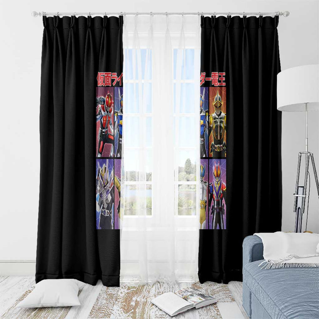 Kamen Rider Den-O Window Curtain Anime Style