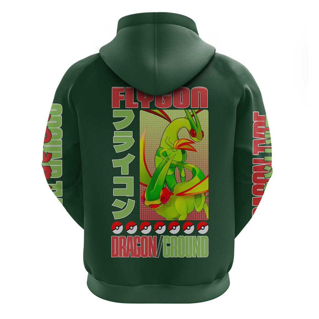 Flygon - Poke Hoodie Anime Style
