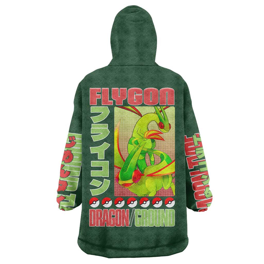 Flygon - Poke Wearable Blanket Hoodie Anime Style