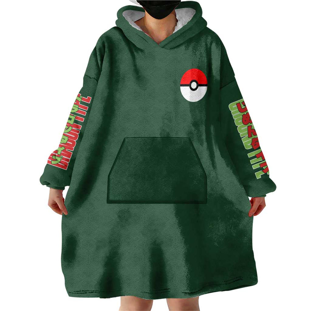 Flygon - Poke Wearable Blanket Hoodie Anime Style