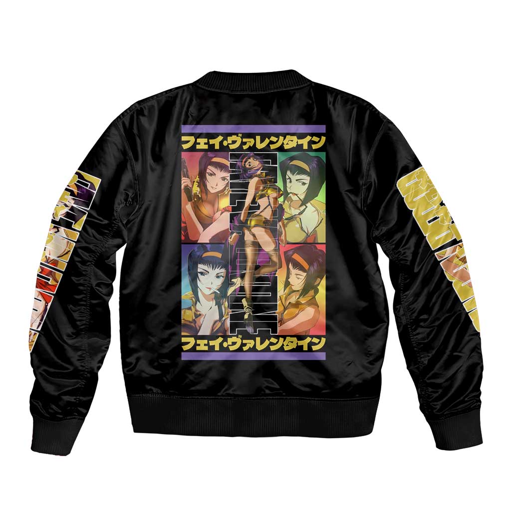 Faye Valentine Cowboy Bebop Bomber Jacket Japan Anime Style TS04