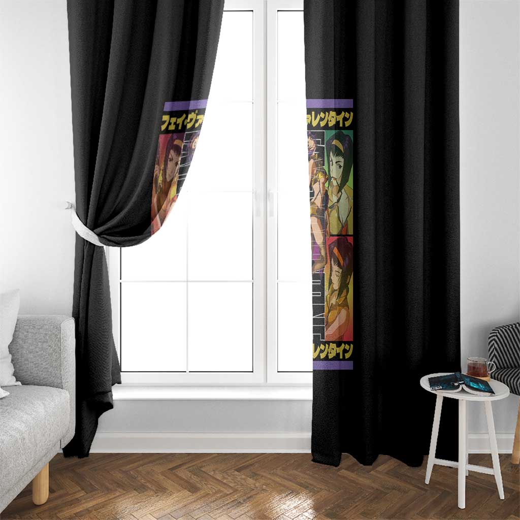Faye Valentine Cowboy Bebop Window Curtain Japan Anime Style TS04