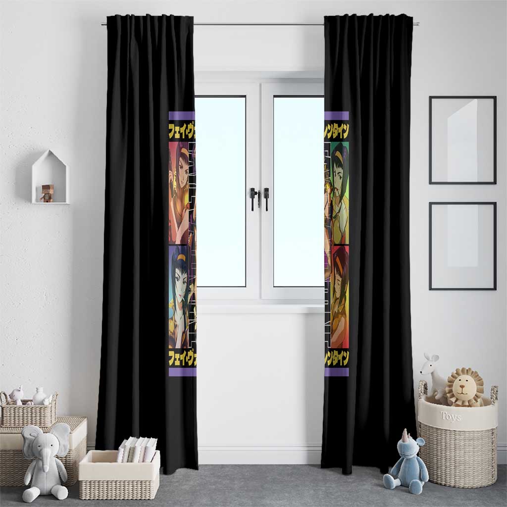 Faye Valentine Cowboy Bebop Window Curtain Japan Anime Style TS04