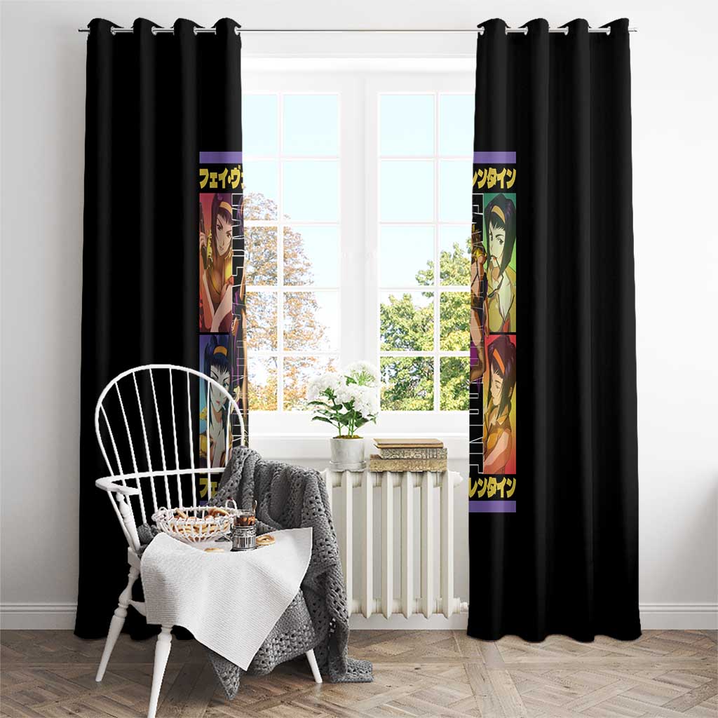 Faye Valentine Cowboy Bebop Window Curtain Japan Anime Style TS04