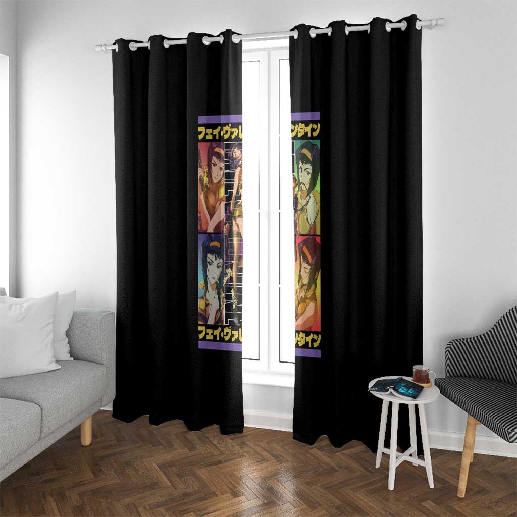 Faye Valentine Cowboy Bebop Window Curtain Japan Anime Style TS04