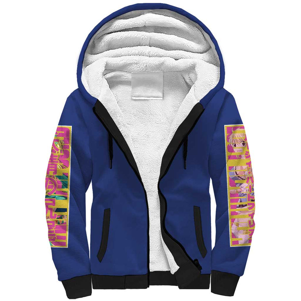 Lucy Heartfilia Fairy Tail Sherpa Hoodie Anime Style