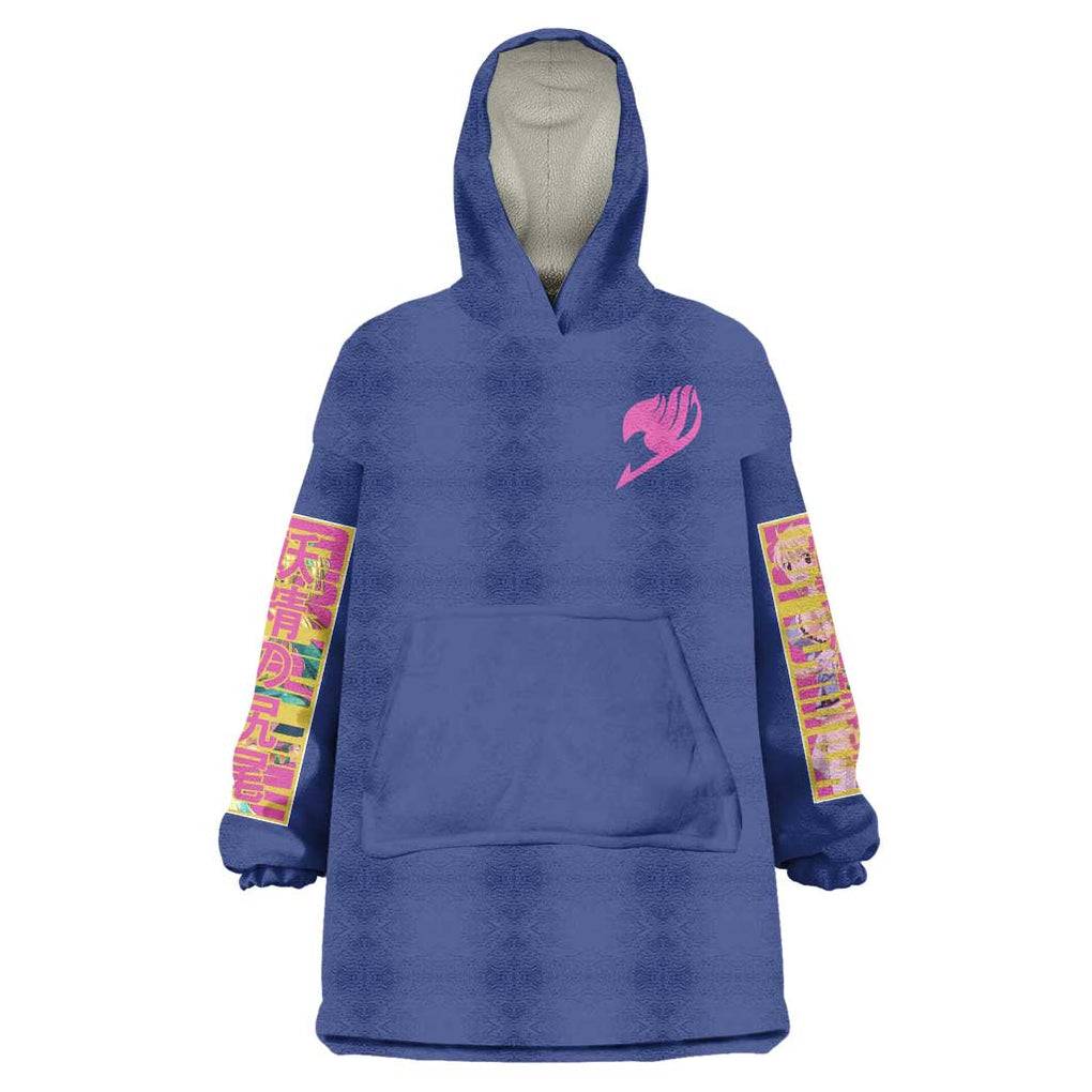 Lucy Heartfilia Fairy Tail Wearable Blanket Hoodie Anime Style