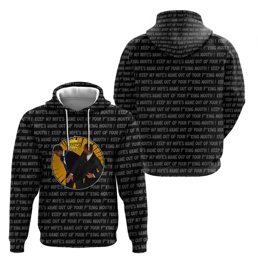 Will Smith Slaps Chris Rock Meme Hoodie Funny Meme Art Style
