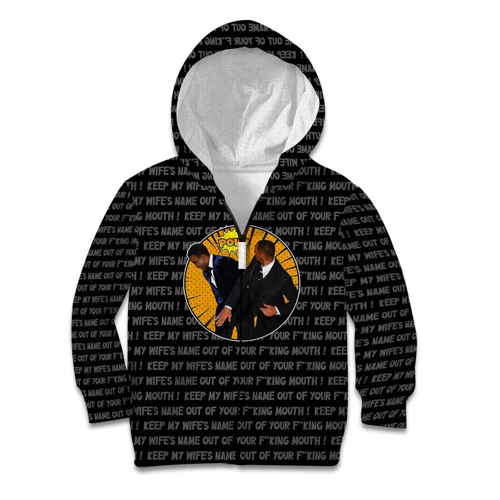 Will Smith Slaps Chris Rock Meme Kid Hoodie Funny Meme Art Style