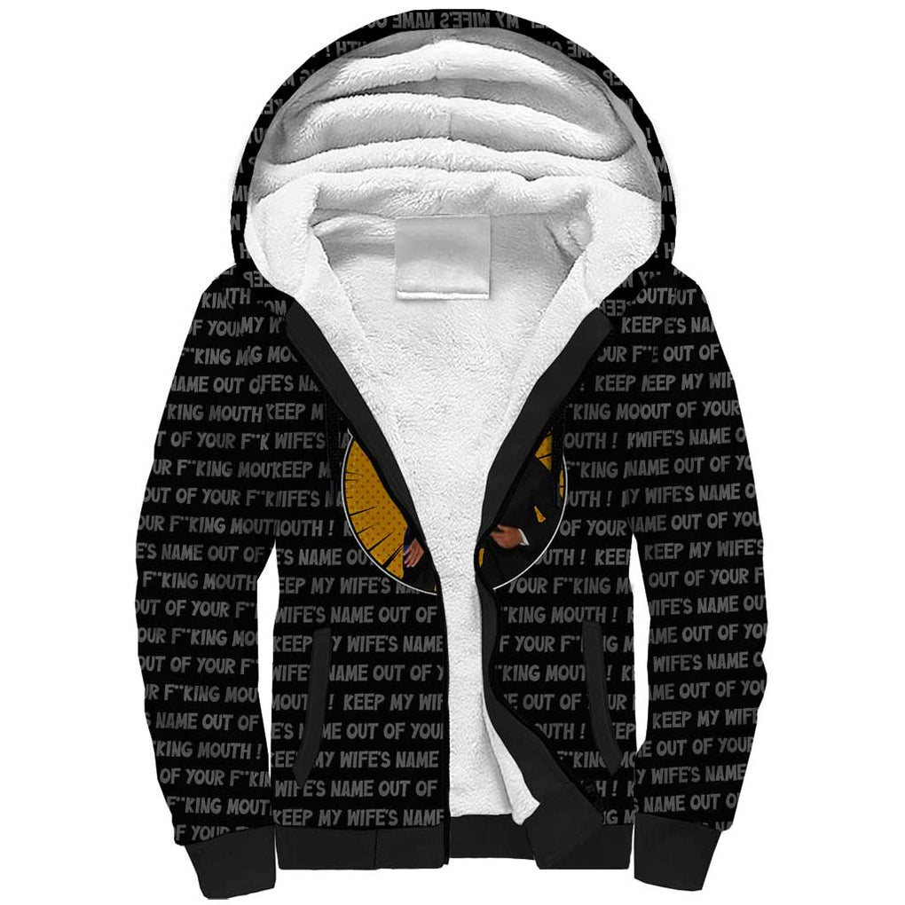Will Smith Slaps Chris Rock Meme Sherpa Hoodie Funny Meme Art Style