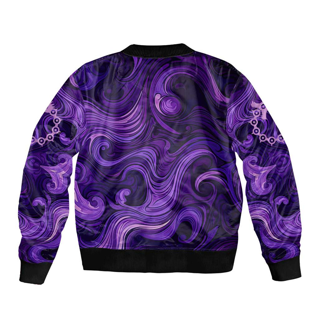 Trippy Meliodas Assault Mode Seven Deadly Sins Bomber Jacket Trippy Style