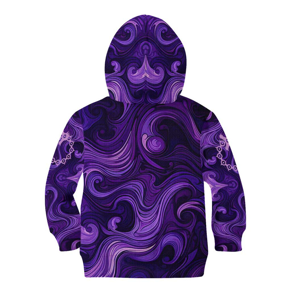 Trippy Meliodas Assault Mode Seven Deadly Sins Kid Hoodie Trippy Style