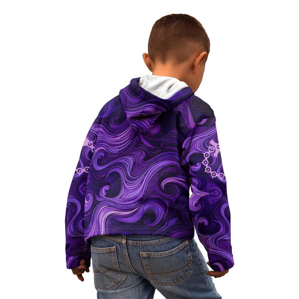 Trippy Meliodas Assault Mode Seven Deadly Sins Kid Hoodie Trippy Style