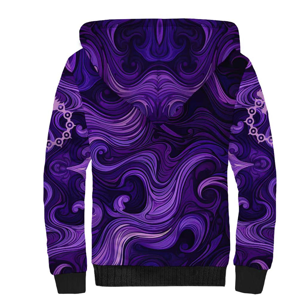 Trippy Meliodas Assault Mode Seven Deadly Sins Sherpa Hoodie Trippy Style