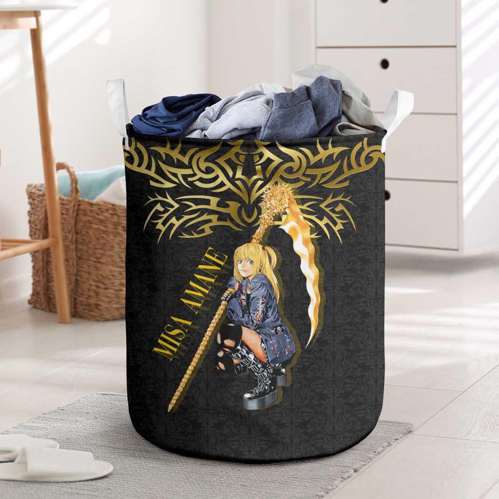 Misa Amane Death Note Laundry Basket Misa Amane from Death Note - Dark Diva with a Blade