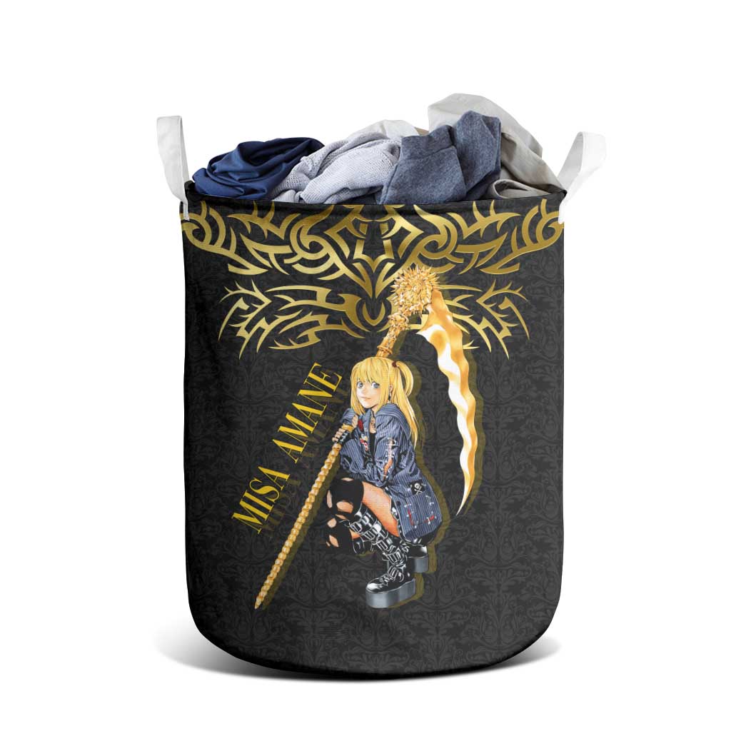 Misa Amane Death Note Laundry Basket Misa Amane from Death Note - Dark Diva with a Blade