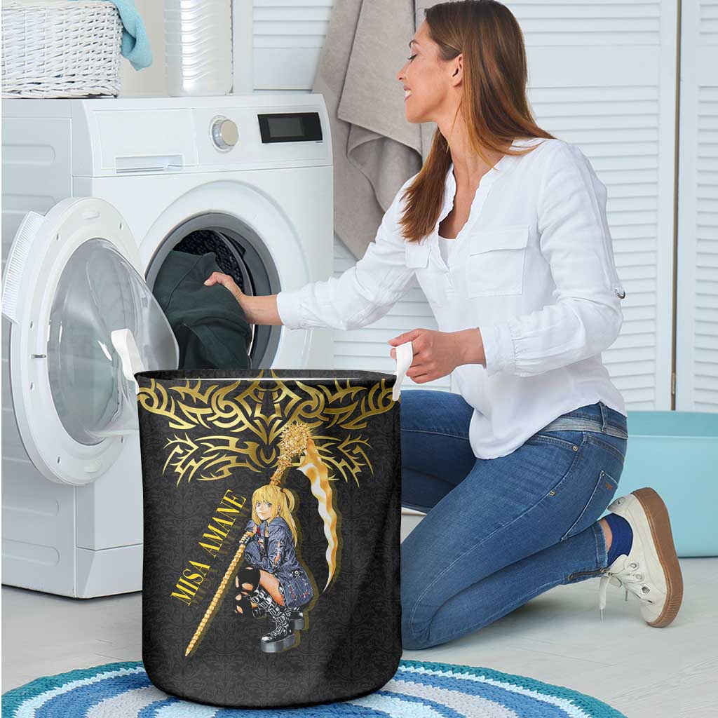 Misa Amane Death Note Laundry Basket Misa Amane from Death Note - Dark Diva with a Blade