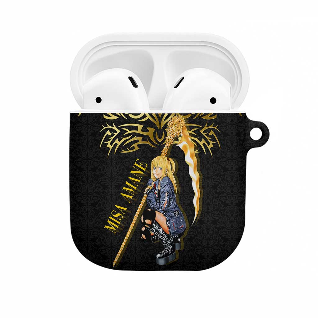 Misa Amane Death Note AirPods Case Misa Amane from Death Note - Dark Diva with a Blade
