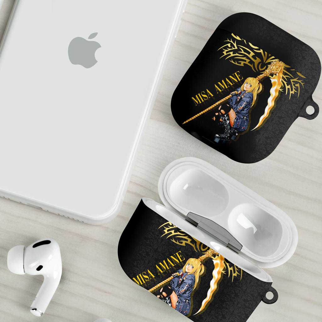Misa Amane Death Note AirPods Case Misa Amane from Death Note - Dark Diva with a Blade