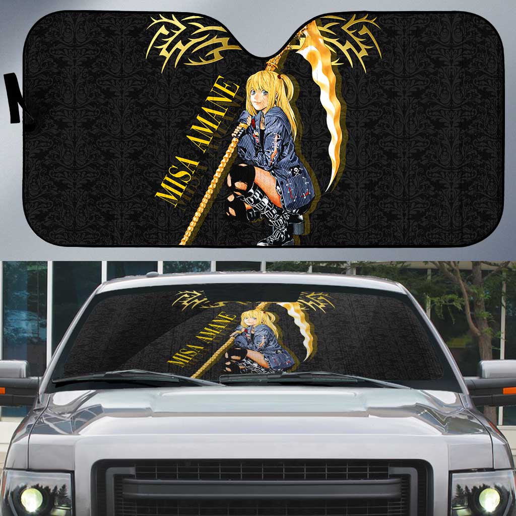 Misa Amane Death Note Auto Sun Shade Misa Amane from Death Note - Dark Diva with a Blade