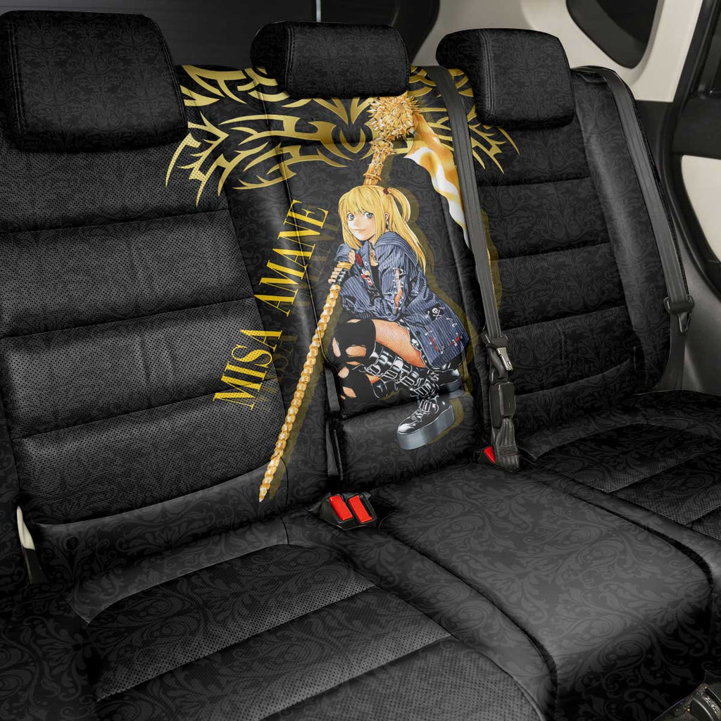 Misa Amane Death Note Back Car Seat Cover Misa Amane from Death Note - Dark Diva with a Blade