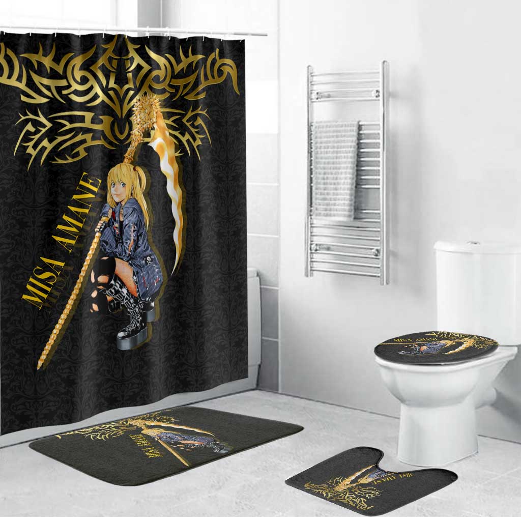 Misa Amane Death Note Bathroom Set Misa Amane from Death Note - Dark Diva with a Blade