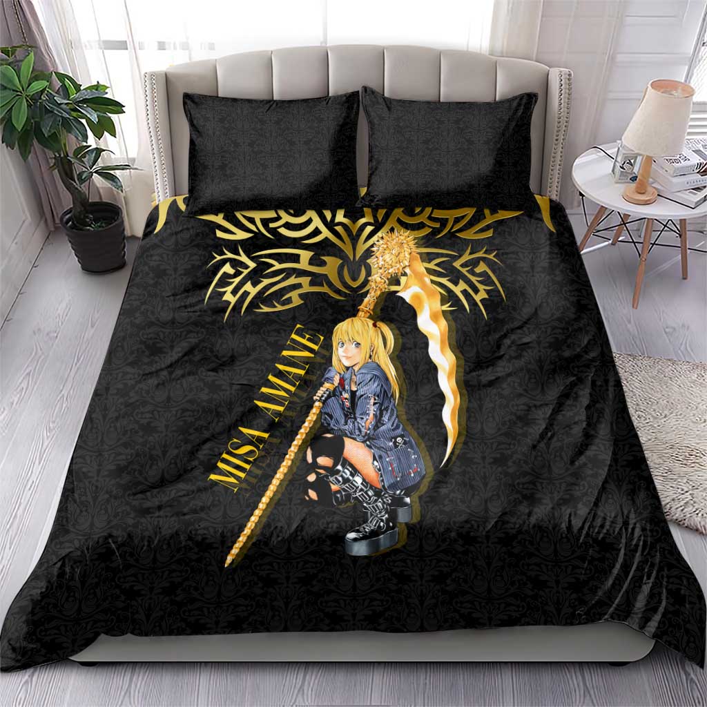 Misa Amane Death Note Bedding Set Misa Amane from Death Note - Dark Diva with a Blade