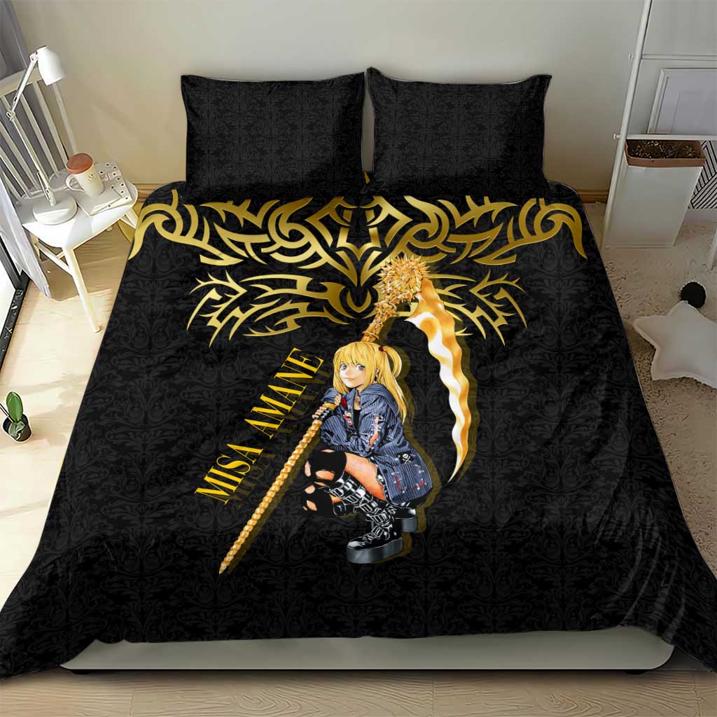 Misa Amane Death Note Bedding Set Misa Amane from Death Note - Dark Diva with a Blade