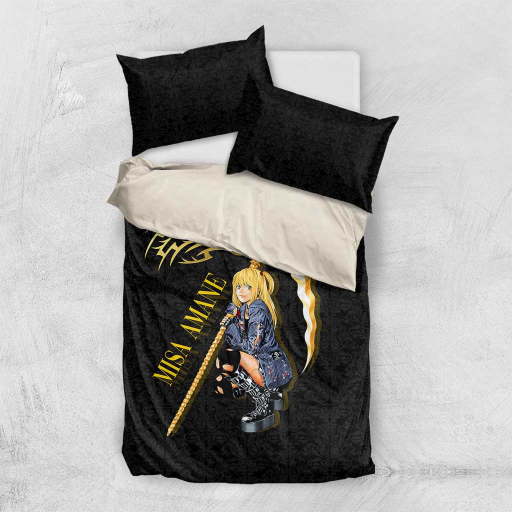 Misa Amane Death Note Bedding Set Misa Amane from Death Note - Dark Diva with a Blade