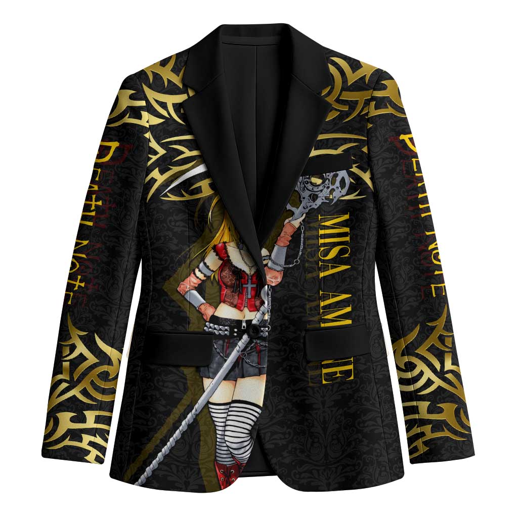 Misa Amane Death Note Blazer Misa Amane from Death Note - Dark Diva with a Blade