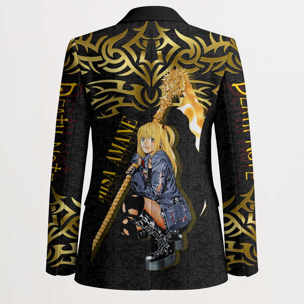 Misa Amane Death Note Blazer Misa Amane from Death Note - Dark Diva with a Blade