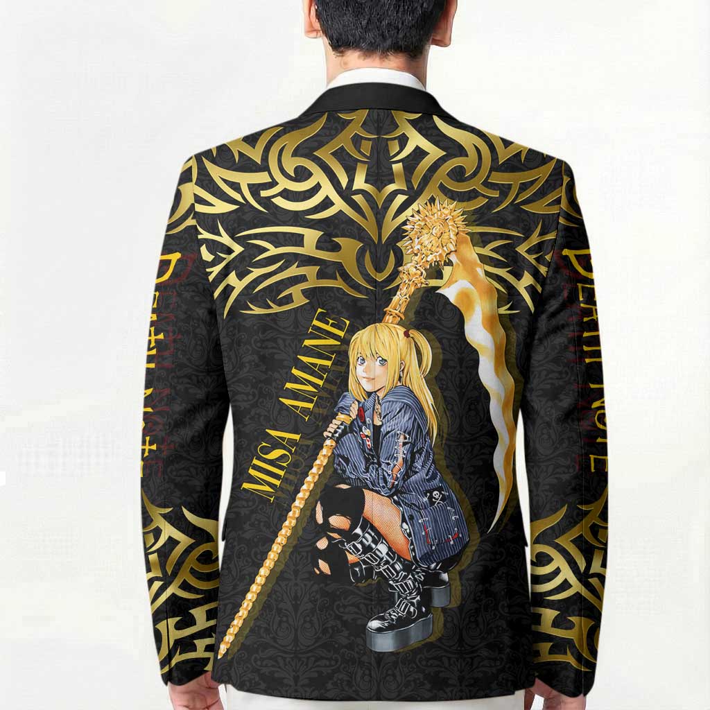 Misa Amane Death Note Blazer Misa Amane from Death Note - Dark Diva with a Blade