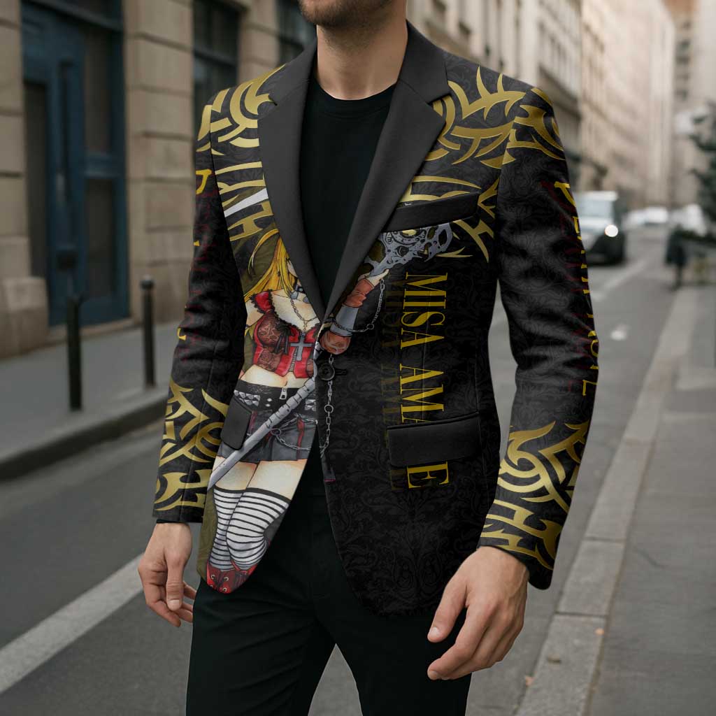 Misa Amane Death Note Blazer Misa Amane from Death Note - Dark Diva with a Blade